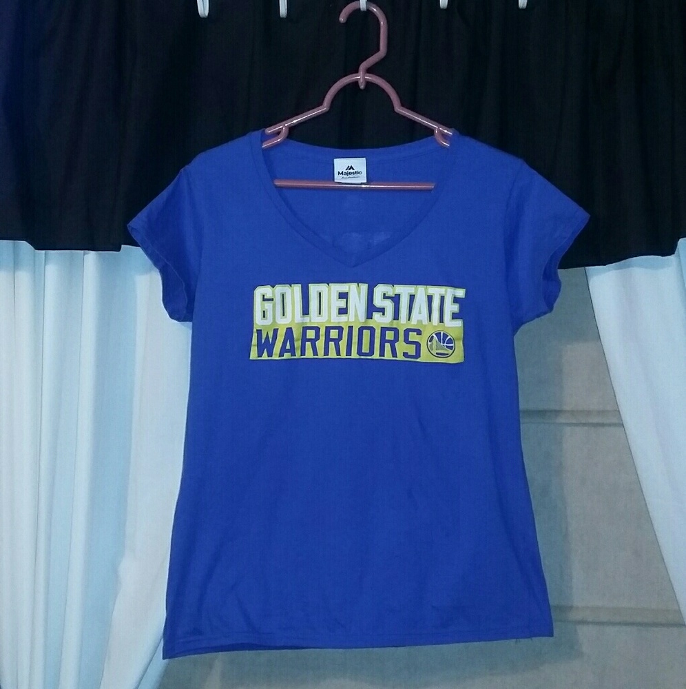 Warriors women's v-neck shirt